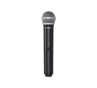 BLX DUAL CHANNEL WIRELSS VOCAL SYSTEM WITH BLX88 DUAL RECEIVER, (2) BLX2/PG58 HANDHELD WIRELESS MICS